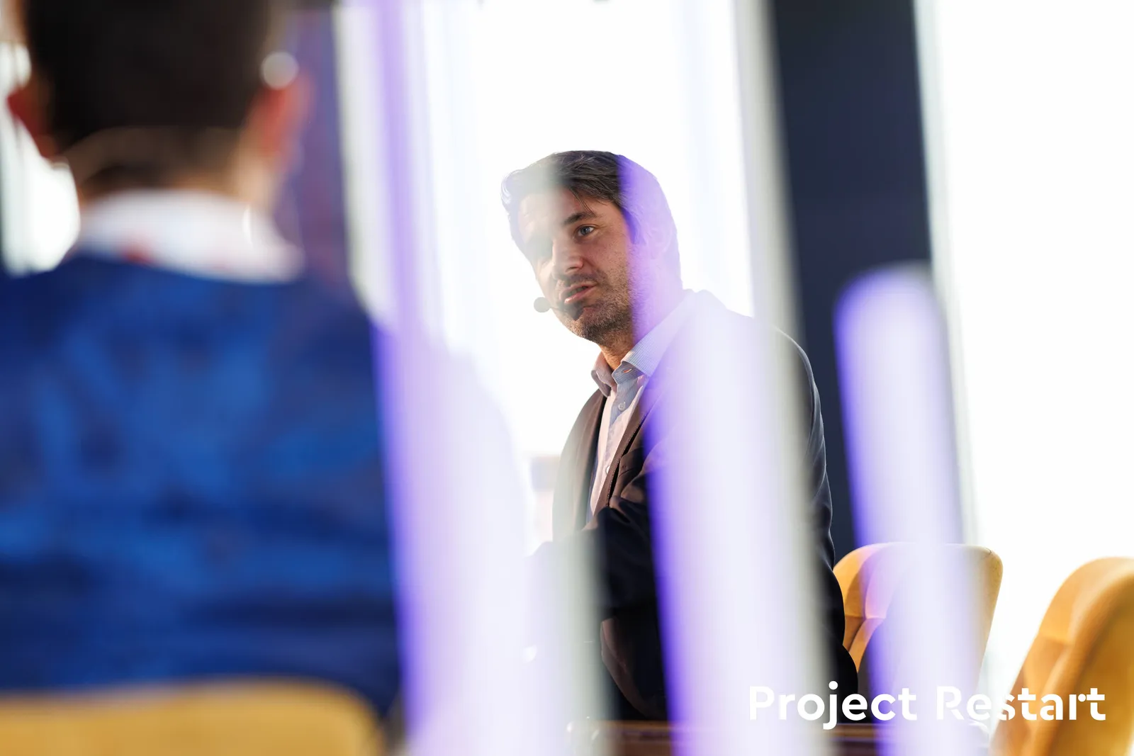 Project Restart 2026 — Jiří George Dolejš na pódiu, foto 07